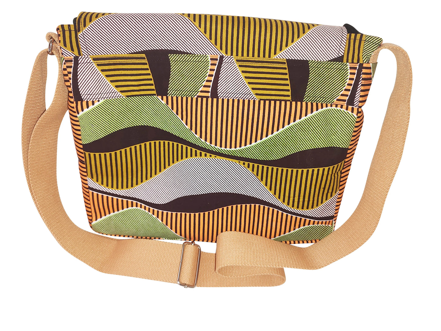 African Print Handmade Bag | African Print Fusion Bag | Mtoko Designs