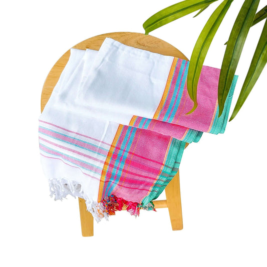 Zanzibar Kikoi Fabric east african artisan woven kikoi textile