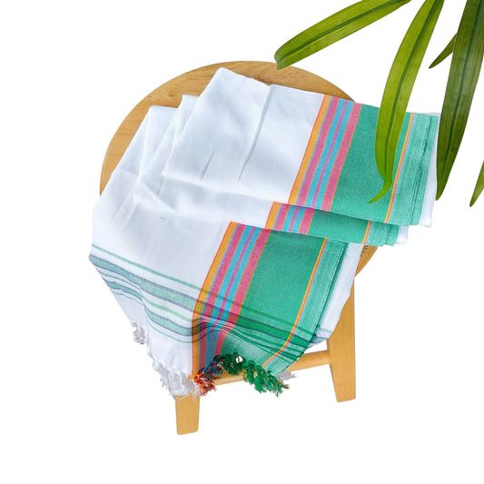 authentic african cotton textile for this Bara Kikoi Fabric