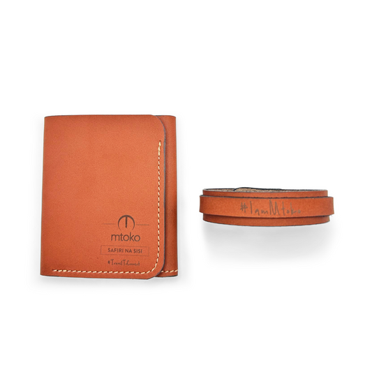 Wallet & Bracelet Set